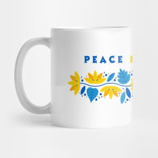 peace for ukraine Mug